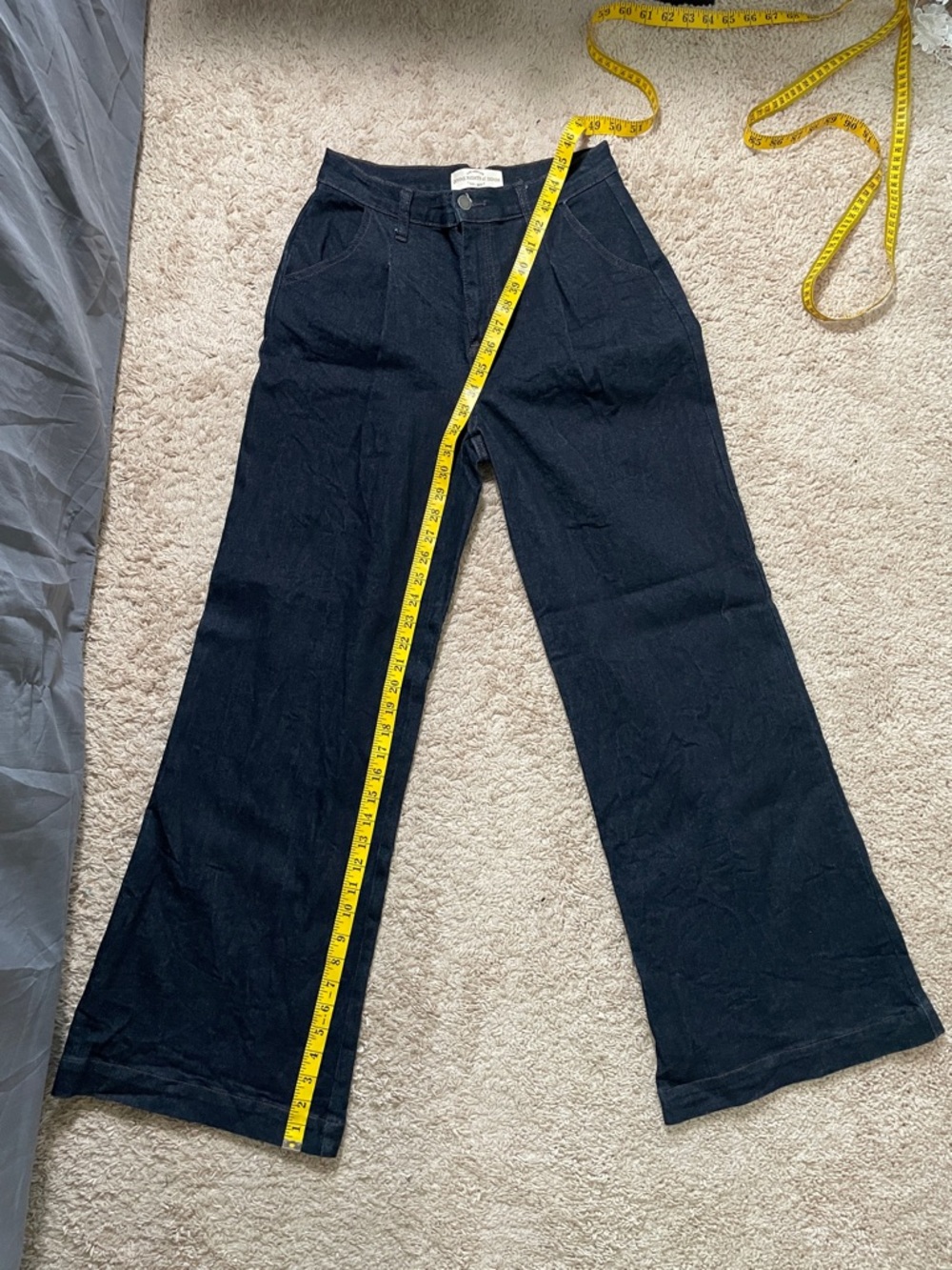 Divine Rights of Denim Wide Leg dark blue Women's Jeans - very stretchy